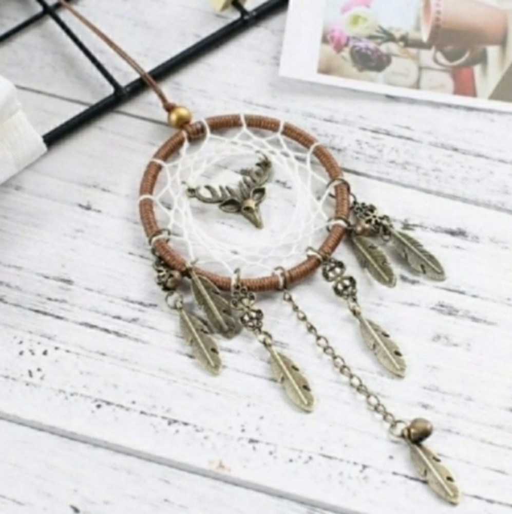 "Friend of the forest" mini dream catcher